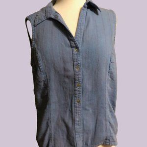 Indigenous One Weave sleeveless organic cotton top